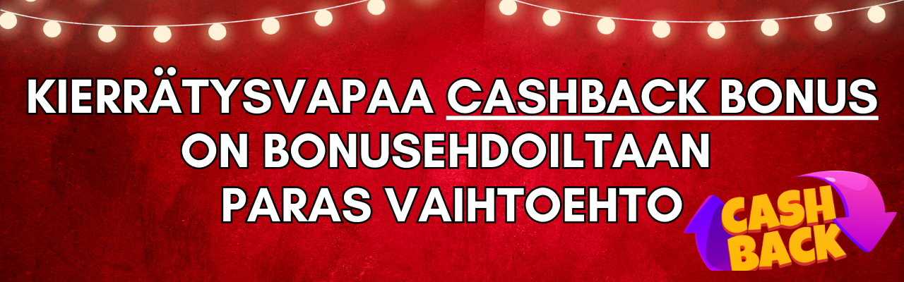 Kierrätysvapaa cashback on bonusehdoiltaan paras vaihtoehto Kierrätysvapaa cashback on bonusehdoiltaan paras vaihtoehto