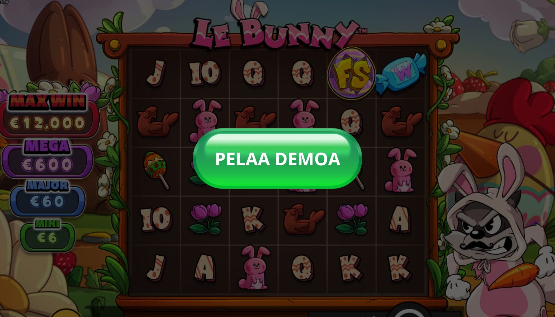 Pelaa Le Bunny -demopeli&auml; ilmaiseksi netiss&auml;