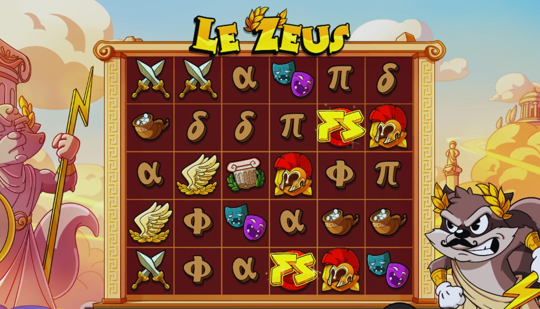 Le Zeus Hacksaw Gaming kolikkopeli