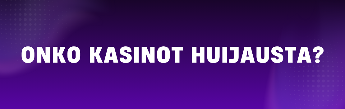 Tietoa nettikasinoiden luotettavuudesta
