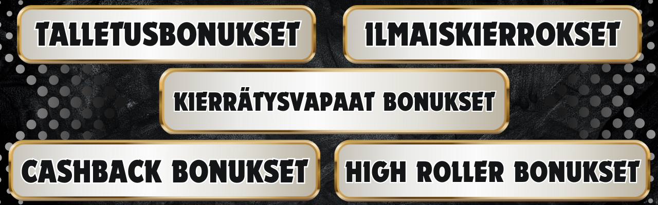Siirto kasinoiden bonukset