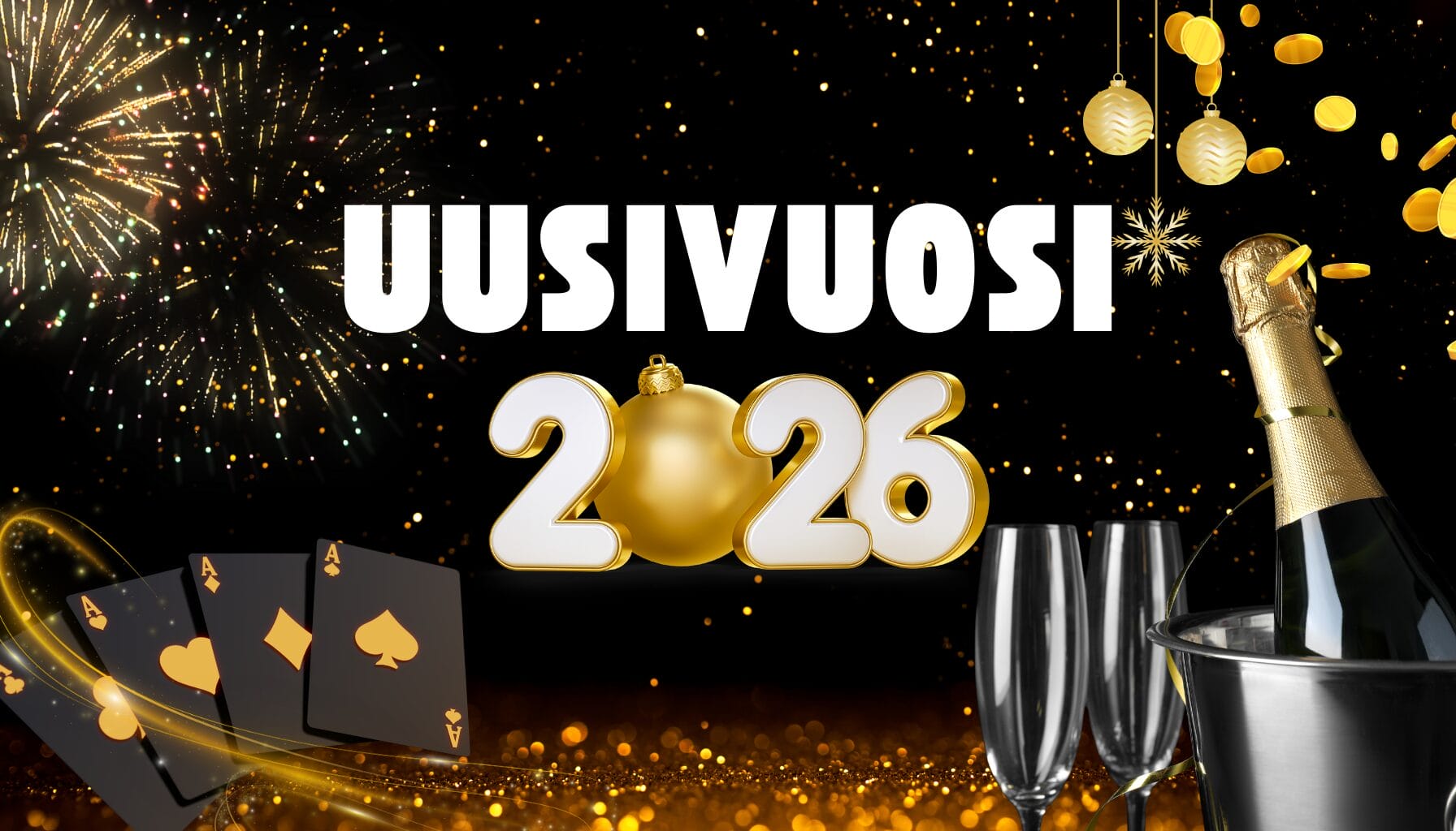 Uudenvuoden casinobonukset ja tarjoukset 2026
